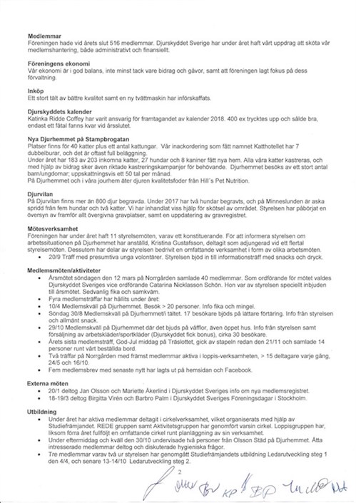 Verksamhetsbera ̈ttelse 2017 S 2 800