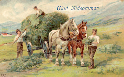 Midsommar -vykort 397 (5)